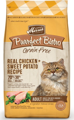 Merrick Purrfect Bistro Suché krmivo pro dospělé bez obilovin pro kočky
