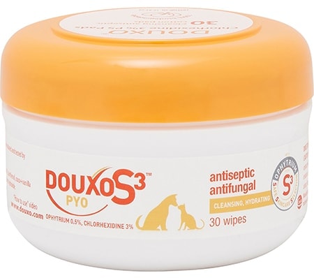 Antiseptické antimykotické ubrousky pro psy a kočky Duoxo S3 PYO