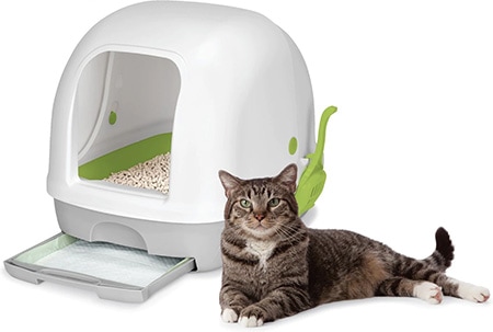 Tidy Cats Breeze Systém záchodů pro kočky s kapucí