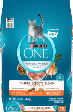 Suché krmivo pro kočky Purina ONE Tender Selects Blend