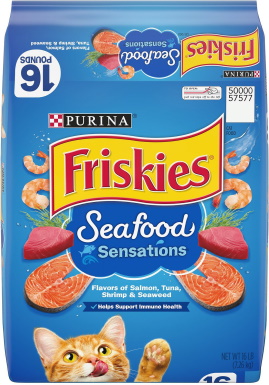 Friskies Seafood Sensations Suché krmivo pro kočky