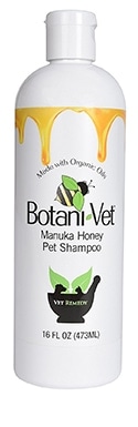 BotaniVet Certified Organic Manuka Honey Pet Shampoo