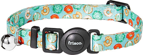 Frisco Donut Polyester Breakaway Cat Collar with Bell