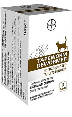 Bayer Odčervovač na tasemnice pro kočky