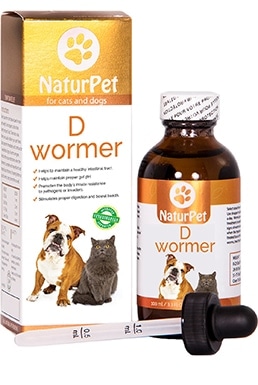 Homeopatická medicína Naturpet D Wormer