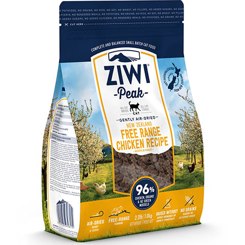 Ziwi Peak Sušené Kuře Recept na krmivo pro kočky