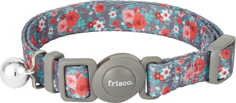 Obojek Frisco Rose Polyester Breakaway Cat Collar