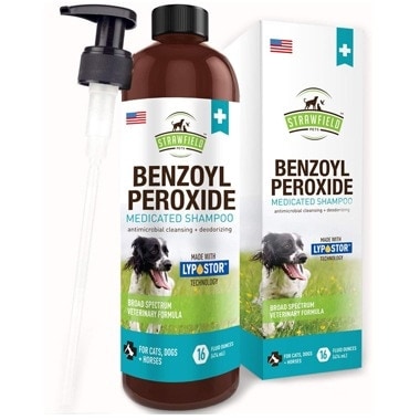 Benzoylperoxidový šampon Strawfield Pets