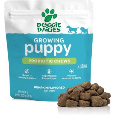 Doggie Dailies Probiotika pro štěňata w_Digestive Enzymes