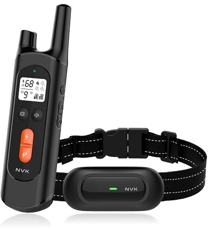 Výcvikový obojek NVK, obojek pro psy s 2600 ft dálkovým ovládáním