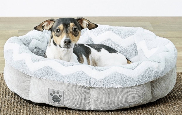 Precision Pet SnooZZy Kulatý Shearling Bolster Postel pro psa