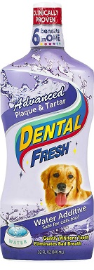 Dental Fresh Advanced Plaque & Tartar Water Additive pro psy a kočky