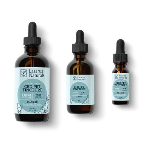 Tinktura pro domácí mazlíčky Lazarus Naturals CBD
