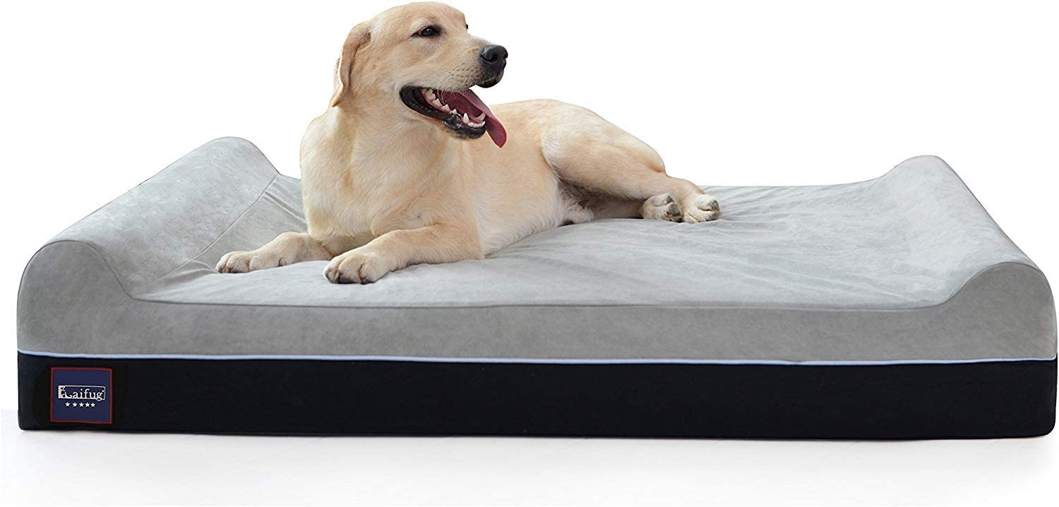 Laifug Ortopedická Memory Foam Extra velká postel pro psa