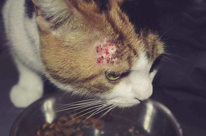 katt med lus