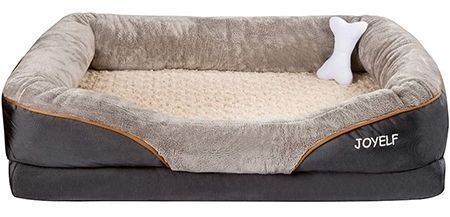 Cama para perros JOYELF XXL con espuma viscoelástica