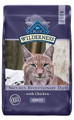 Blue Buffalo Wilderness Kylling Oppskrift Tørr kattemat