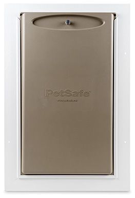 PetSafe witte muurinvoer kunststof huisdierluik