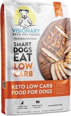Vizionářské krmivo pro domácí mazlíčky Keto Low Carb