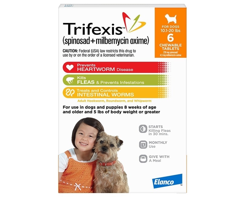 Trifexis pro psy (10,1-20 liber)