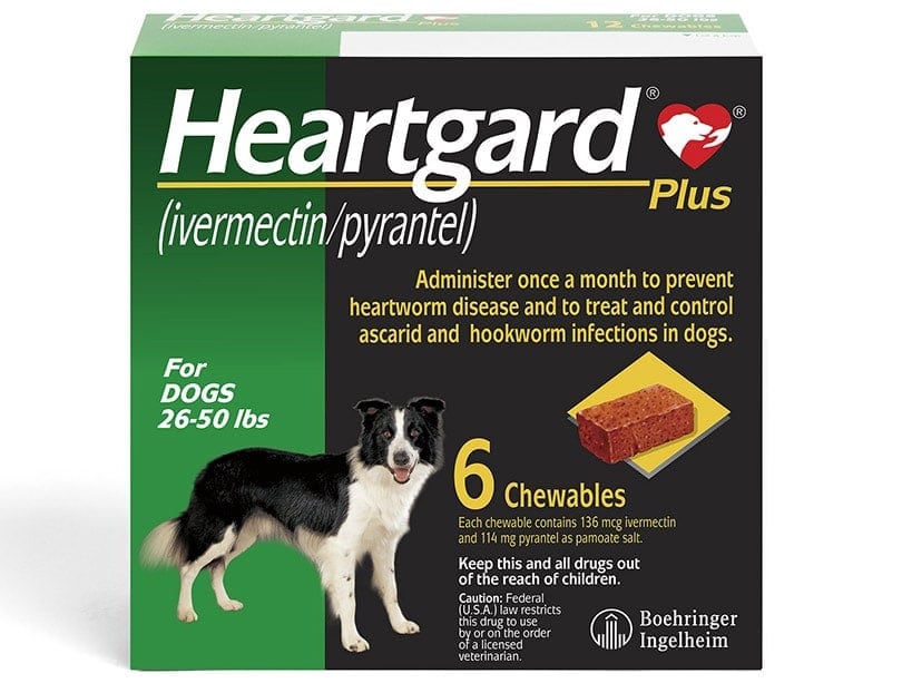 Heartgard Plus pro psy (26-50 liber)