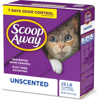 Scoop Away Neparfemované hrudkující hliněné stelivo pro kočky