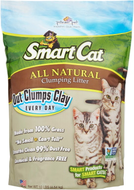 Pioneer Pet SmartCat Neparfemovaná shlukující tráva pro kočky