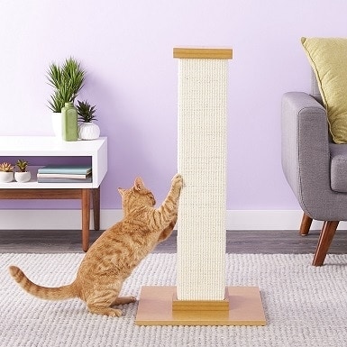 3SmartCat Jedinečné 32palcové sisalové škrabadlo pro kočky