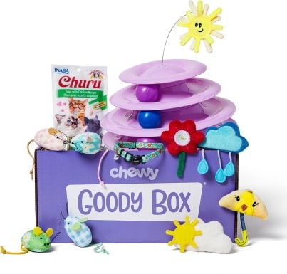 Hračky a pamlsky Goody Box Kitten