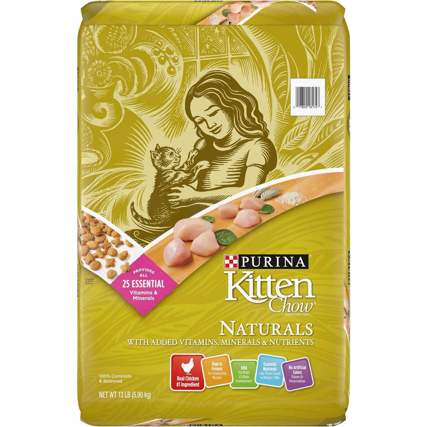 Kitten Chow Naturals suché krmivo pro kočky (1)