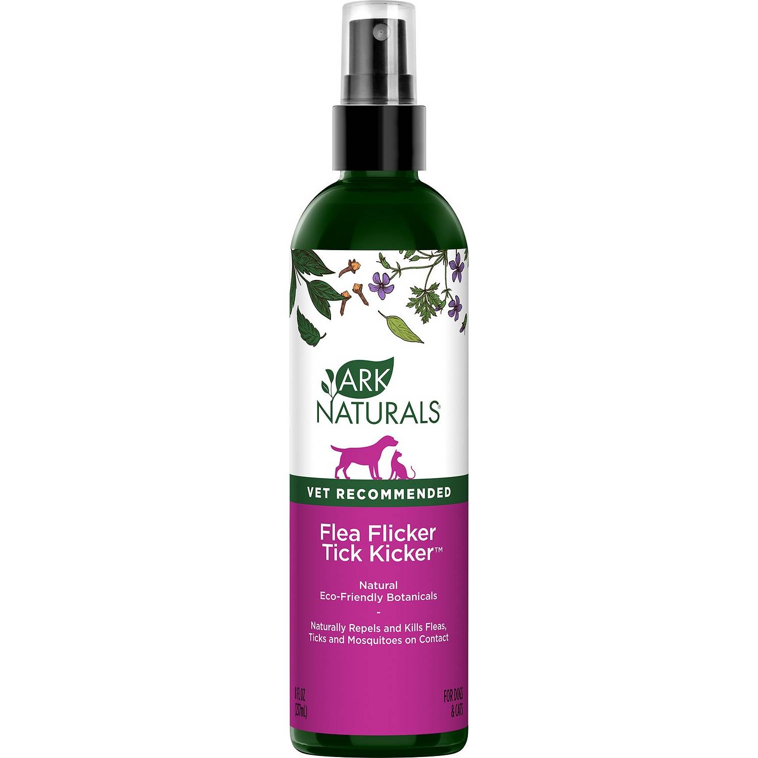 Ark Naturals Flea Flicker! Tick ​​Kicker! Sprej pro psy a kočky (1)
