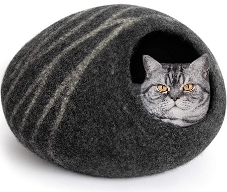 Jeskyně MEOWFIA Premium Felt Cat Bed
