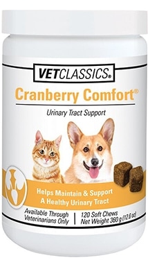 VetClassics Cranberry Comfort Podpora močových cest pro psy a kočky
