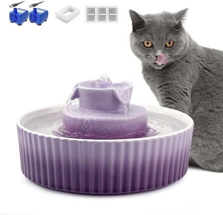 Keramická vodní fontána NautyPaws