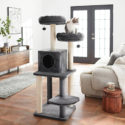 Frisco Umělá kožešina Cat Tree & Condo