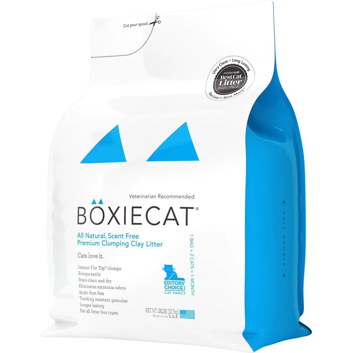 Prémiové hliněné stelivo pro kočky Boxiecat