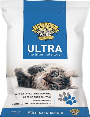 Dr. Elsey's Precious Cat Ultra neparfémovaná hrudkující jílová podestýlka pro kočky
