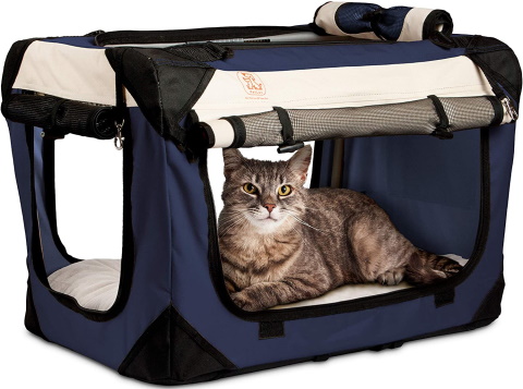 Prémiový přepravník pro kočky PetLuv Happy Cat