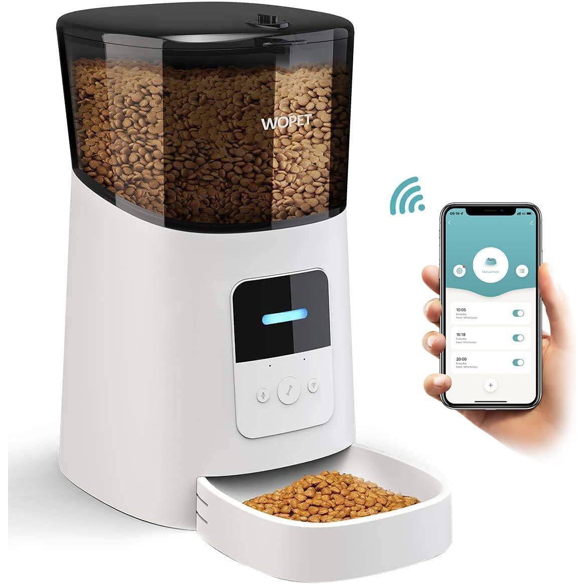 WOPET 6L automatické krmítko pro kočky (1)