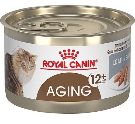Royal Canin Stařící 12+ bochník v omáčce, konzervované krmivo pro kočky