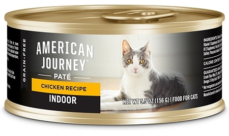 American Journey Indoor Pate kuře Recept Bezobilné konzervy pro kočky