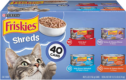Friskies Shreds in Gravy Variety Pack Konzervy pro kočky