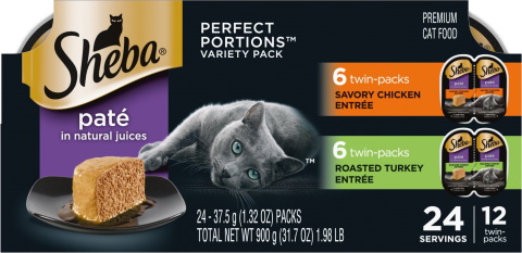 Sheba Perfect Portions Multipack krmivo pro kočky bez obilovin