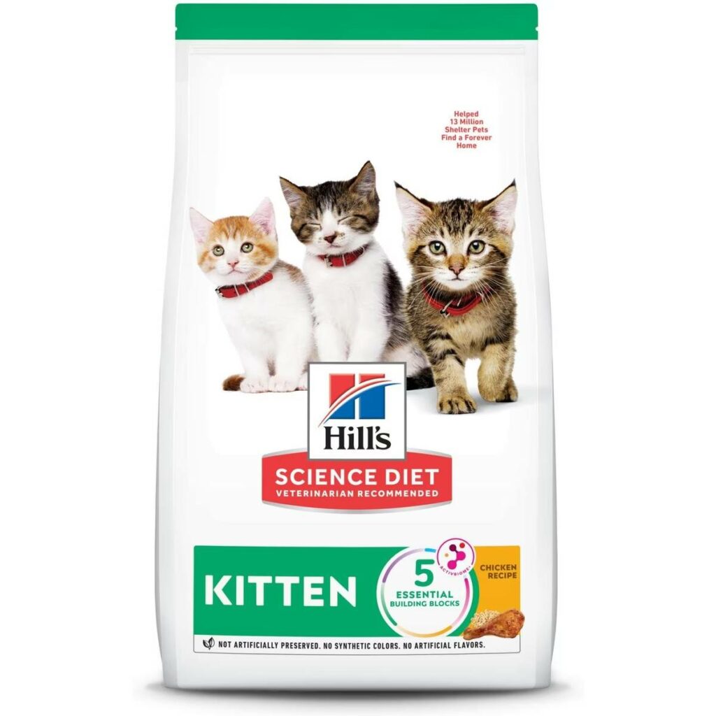 Hill’s Science Diet Kitten Chicken Recept Suché krmivo pro kočky