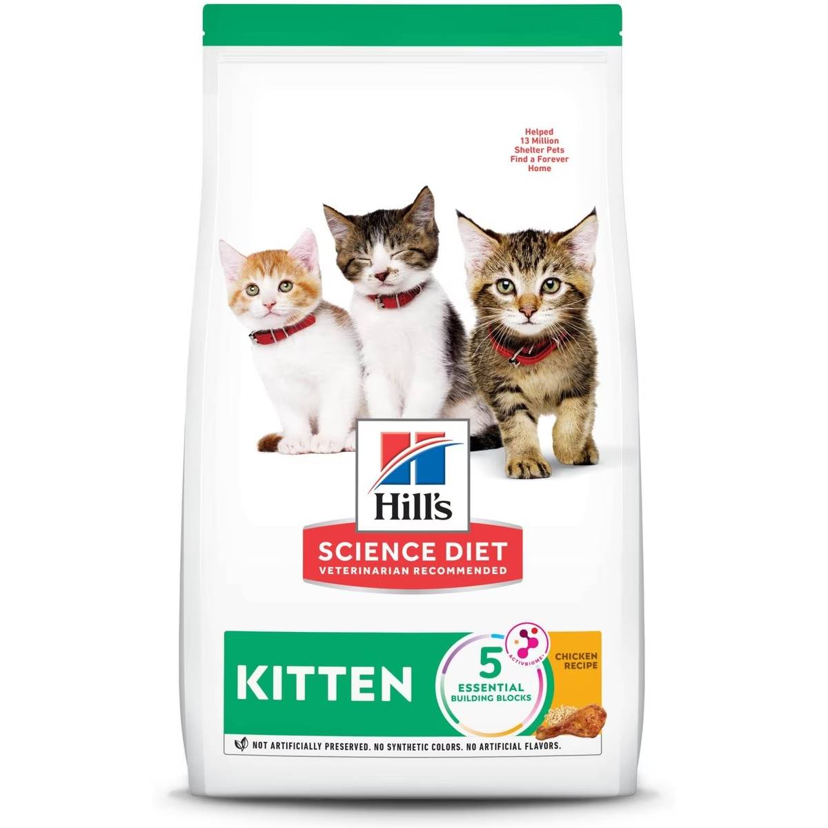 Hill’s Science Diet Recept na kuřecí suché krmivo pro kotě
