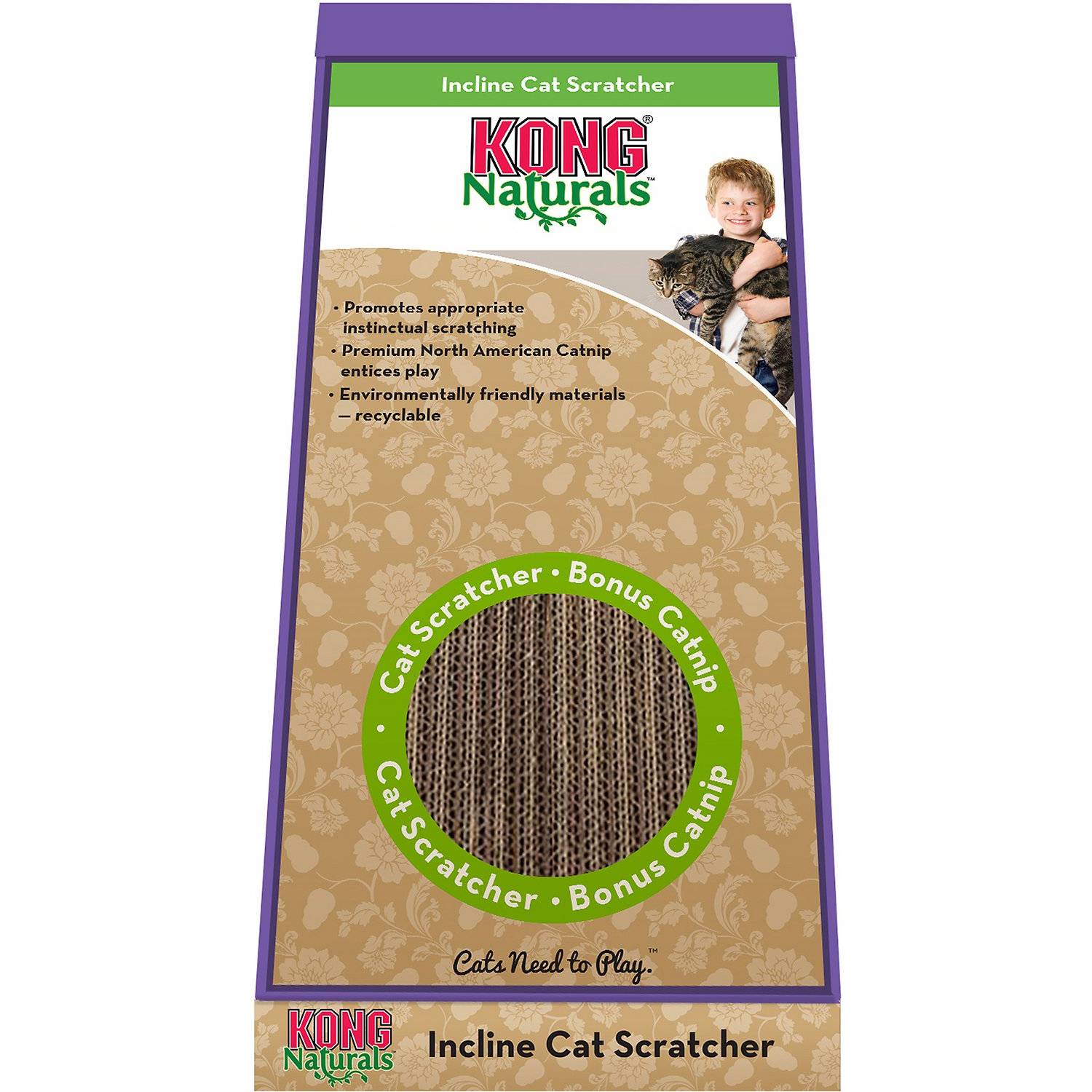 Škrabadlo pro kočky KONG Naturals (1)