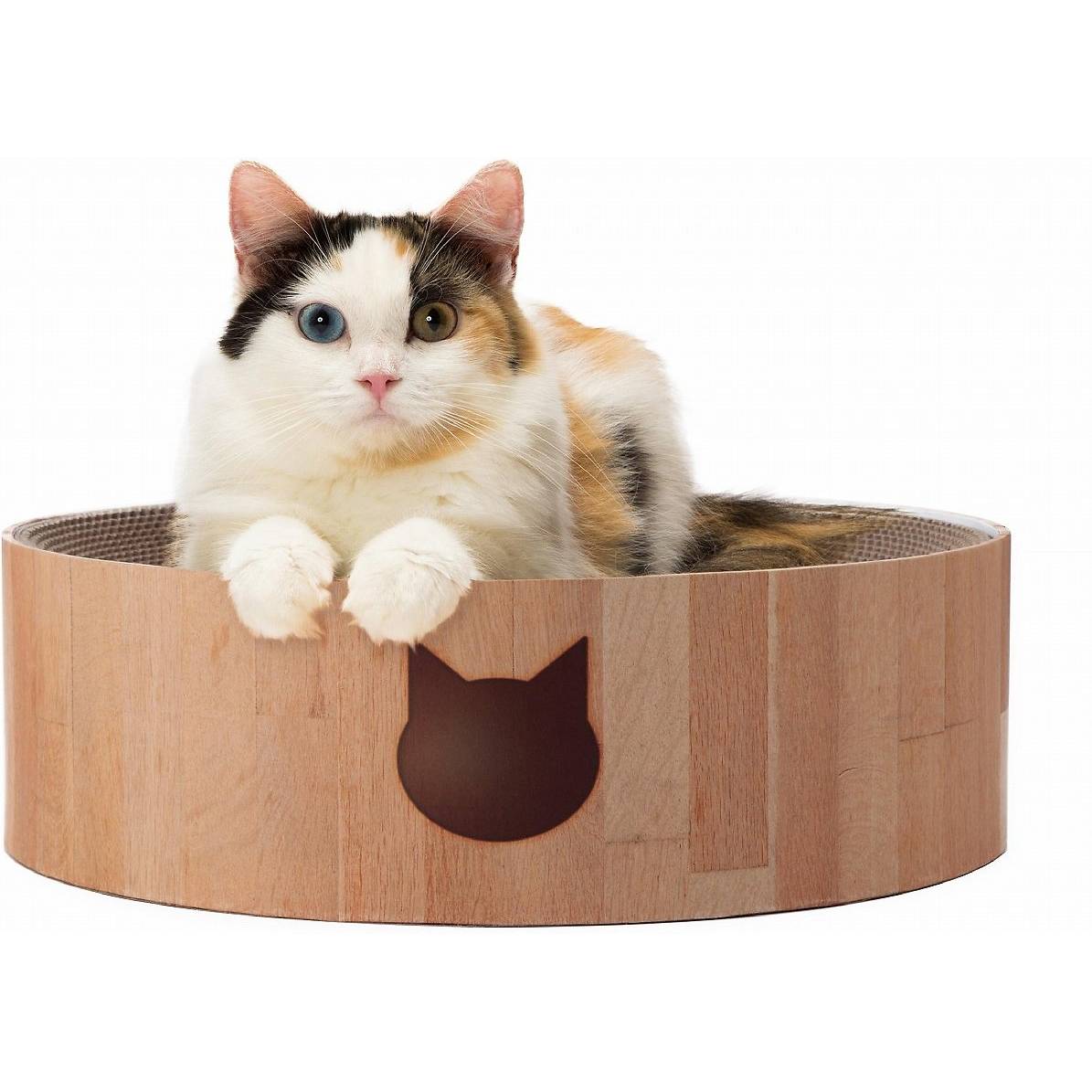 Kočičí pelíšek Necoichi Cozy Scratcher (1)