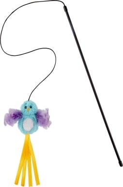Frisco Bird Teaser s peřím Cat Toy_Chewy