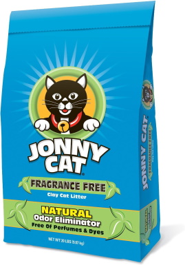 Jonny Cat Neparfemovaná nehrudkující hliněná podestýlka pro kočky