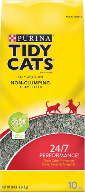 Tidy Cats Performance Voňavé nehrudkující jílové stelivo pro kočky
